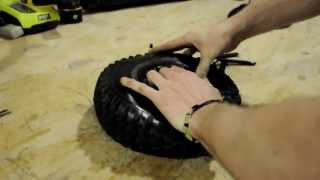 How To Replace the Inner Tube on Your Boat Cart Tire [upl. by Yelsek]