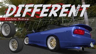 TUTORIAL DIFFERENT WHEEL ZMODELER  GTA SA ANDROID [upl. by Wilt]