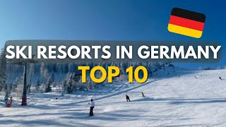 Top 10 Skiing Destinations in Germany  202223 [upl. by Erehpotsirhc]