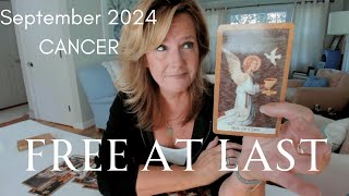 CANCER  The Freedom To Be AUTHENTICALLY YOU  September 2024 Zodiac Tarot Reading [upl. by Arezzini]