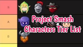 New Project Smash Tier List 2024  All Characters Ranked From Best To Worse [upl. by Jedd]