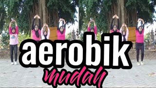 aerobik mudah musik dangdut remix lawas tp bikin asyik [upl. by Yadseut992]