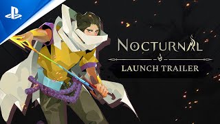 Nocturnal  Launch Trailer  PS5 Games [upl. by Llerdnod]