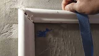 Adding chair rail tile to shower backer board 3 [upl. by Adnilreh]