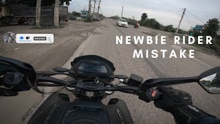 Newbie Rider Mistake [upl. by Orth]