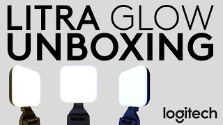 Logitech LITRA GLOW UNBOXING [upl. by Tenahs]