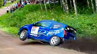 Finnish Rally Crashes amp Action 2024 [upl. by Nyrak528]