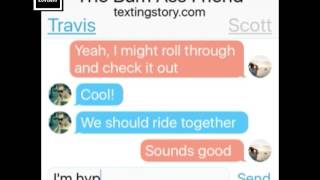 Text Stories Episode 2  The Bum Friend  via the Texting Story App Funny [upl. by Octavie]