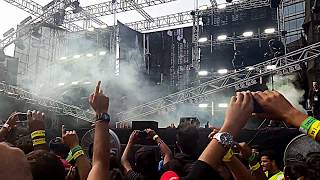 David Guetta Live from Sunburn Arena Mumbai 2017 [upl. by Ahsuas]