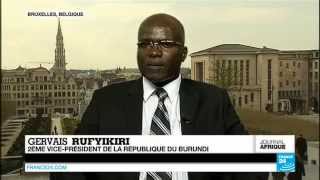 Crise au Burundi  Le 2ème viceprésident Gervais Rufyikiri rejoint les quotanti Nkurunzizaquot [upl. by Marguerite]