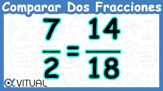 🌠 COMPARAR dos FRACCIONES EQUIVALENTES 👉 ¿Cuál Fracción es Mayor [upl. by Schroth]