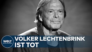 VOLKER LECHTENBRINK Der Schauspieler Sänger und Regisseur ist im Alter von 77 Jahren gestorben [upl. by Dnama]