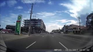 Driving in Sydney  Brighton Le Sands to Cronulla [upl. by Ralf]