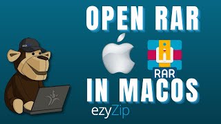 How to Open RAR Files in MacOS [upl. by Yrod]