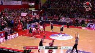 46ersTV Highlights vom Spiel GIESSEN 46ers vs RASTA Vechta [upl. by Ainaznat]