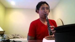 Kirby Theme clarinet [upl. by Nosiaj]