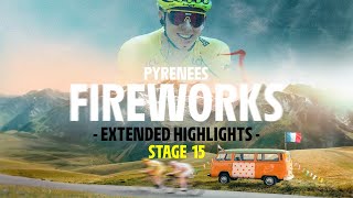 Extended Highlights  Stage 15  Tour de France 2024 [upl. by Aremus]