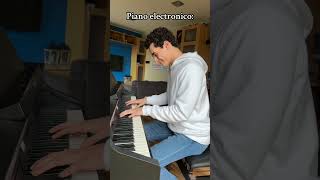 piano vertical vs electrico [upl. by Aeriell]