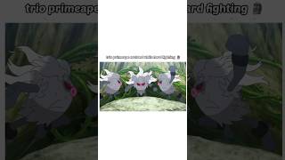 Primeape evolved while fighting 🗿💀 pokemon pokemonshorts anime shorts [upl. by Leitnahs]