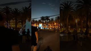 Water Fountains In Salou Spain [upl. by Aihsenrad]