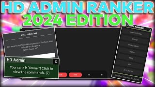 HD Admin Ranker Script FREE [upl. by Muriah]