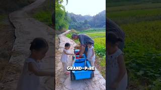 Ces deux filles aide le grandpère 🤩 [upl. by Anirba]