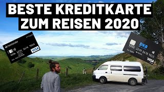 KREDITKARTE VERGLEICH 2020  Die besten kostenlosen Kreditkarten zum Reisen im Ausland Geld abheben [upl. by Alberta]