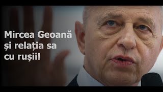 Documentar Trecutul lui Mircea Geoană și afilierile cu personaje dubioase geoana romania [upl. by Tarra746]