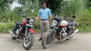 2024 BSA Gold Star 650 VS Royal Enfield Interceptor 650 Detailed Comparison DragRims [upl. by Nyrrek772]