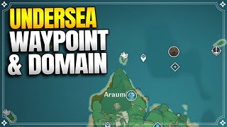 How to unlock Undersea Teleport Waypoing and Domain  World Quests and Puzzles 【Genshin Impact】 [upl. by Hubey792]