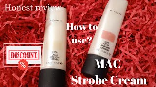 MAC Strobe Cream uses and review  swatches included  The review addict [upl. by Fisuoy]