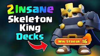 TOP 2 Best Decks for Skeleton King  Clash Mini [upl. by Anerys]