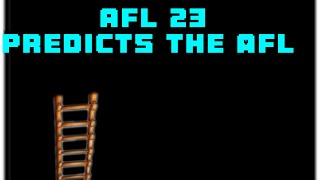 AFL 23 predicts the 2025 ladder [upl. by Aneleiram916]