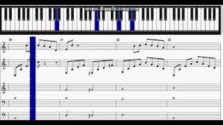 Final Fantasy IV  Theme of Love Piano Sheet [upl. by Haroldson]