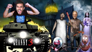 TECHNO GAMERZ GRANNY 3 TANK ESCAPE FROM GRANNYS HOUSE [upl. by Terle792]