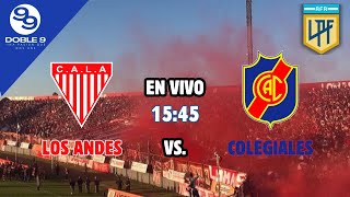 LOS ANDES VS COLEGIALESDOBLE 9 [upl. by Placia297]