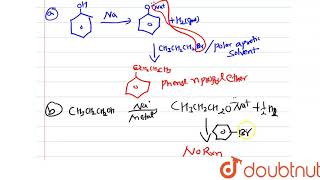 Choose the best synthesis of phenyl n propyl ether [upl. by Dehsar653]