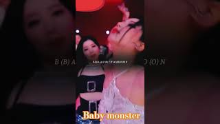 baby monster forever song rap lyrics 🩷🩷🩷 [upl. by Stoddard]