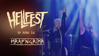 HrafngrĂ­mr  NĂŤU BYLGJUR  HELLFEST 2024 Live [upl. by Adlog]