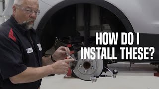 How to Install Brake Pad Retainer Clips [upl. by Sutsuj]