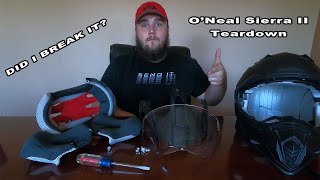 ONeal Sierra II Helmet Teardown [upl. by Sicular]