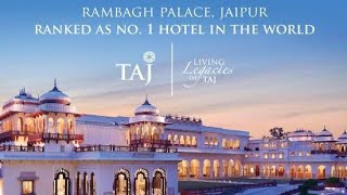 Rambagh Palace  Jaipur 🤩🤩🤩 Luxurious hotel palace in india  Dont miss to watch it  rajbagh [upl. by Leamhsi499]