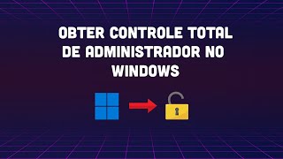 Como obter PERMISSÃO TOTAL DE ADMINISTRADOR no Windows Modificar ou excluir pastas [upl. by Waldner]