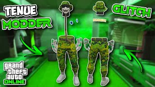 ✔AVOIR UNE MAGNIFIQUE TENUE MODDER Torse Invisible Jogger Vert  Gta 5 Online [upl. by Paza133]