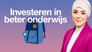 ESMAH LAHLAH dit is waarom we moeten investeren in ONDERWIJS 🎒 [upl. by Lough]