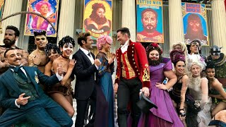 THE MAKING OF THE GREATEST SHOWMAN  HUGH JACKMAN  ZAC EFRON [upl. by Adeirf]