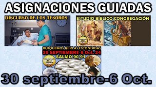 ASIGNACIONES GUIADAS DEL 30 septiembre6 octubre 2024 TODAS Paso a paso [upl. by Isolde]