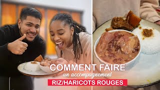 COMMENT FAIRE DES HARICOTSPOIS ROUGES  RECETTE ANTILLAISE [upl. by Arimahs]