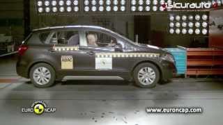 Suzuki SX4 SCross  Crash test Euro NCAP [upl. by Symon]