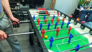 Push Kicks  Foosball Shot Fabi Table [upl. by Ened770]